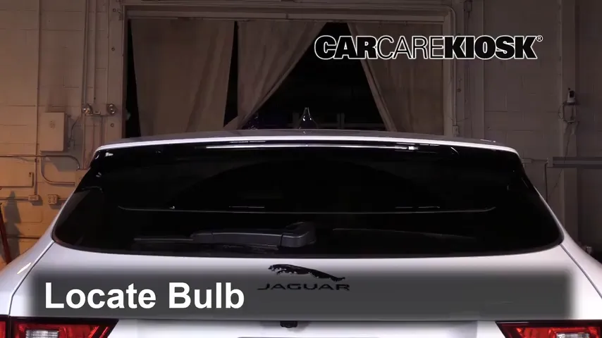 2020 Jaguar F-Pace Premium 2.0L 4 Cyl. Turbo Sport Utility (4 Door) Lights Center Brake Light (replace bulb)